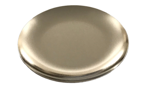 Kerzenteller klein, silber,