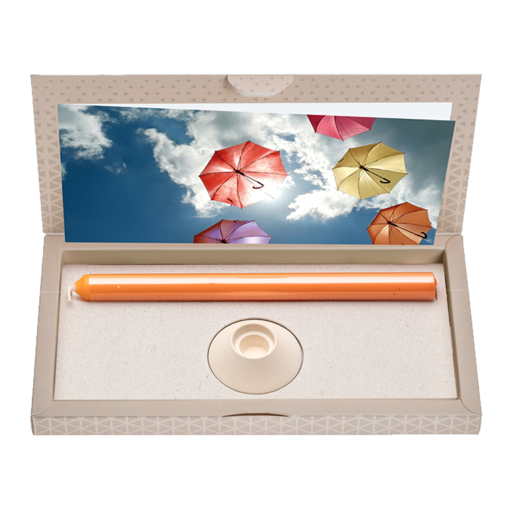 Farbige Schirme - Brieflicht,