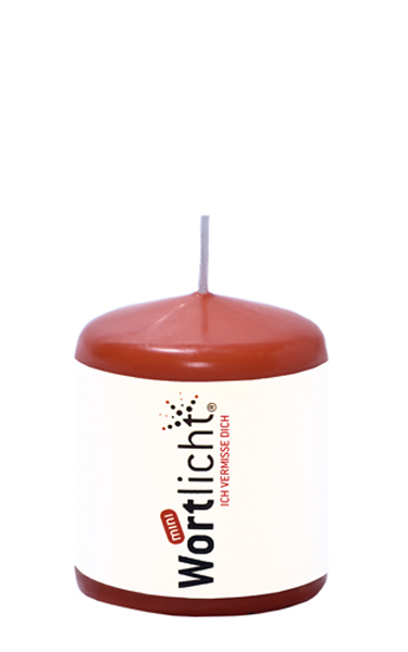 Ich vermisse dich, Wortlicht mini