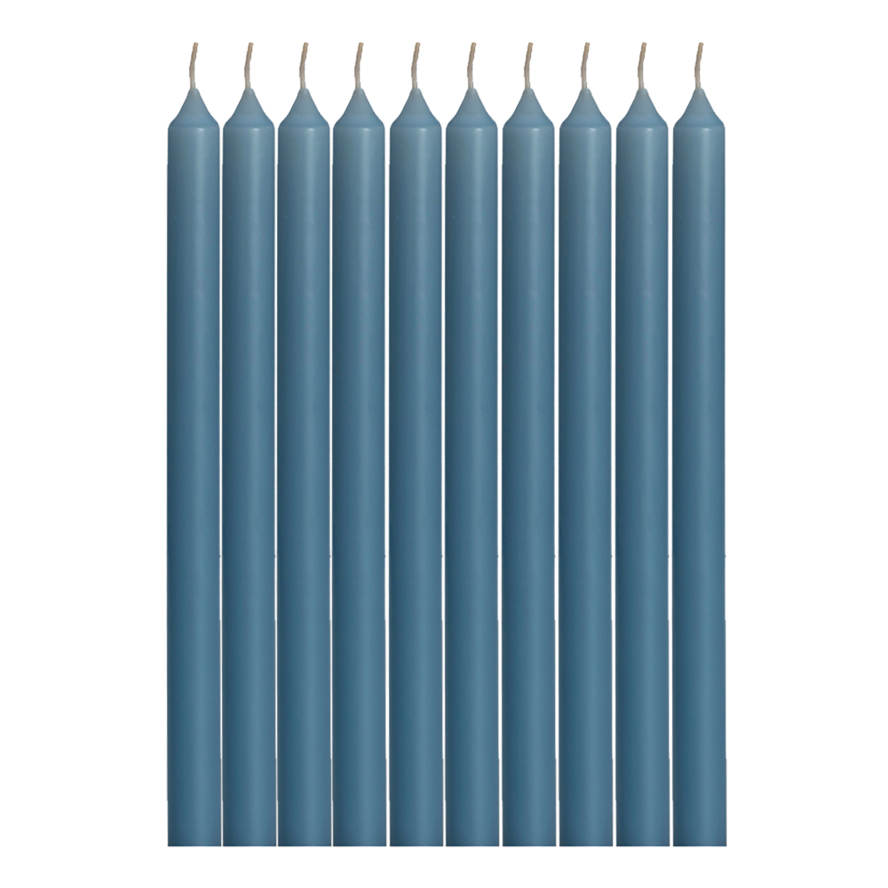 10 Kerzen,  Farbe: Arktis 68,