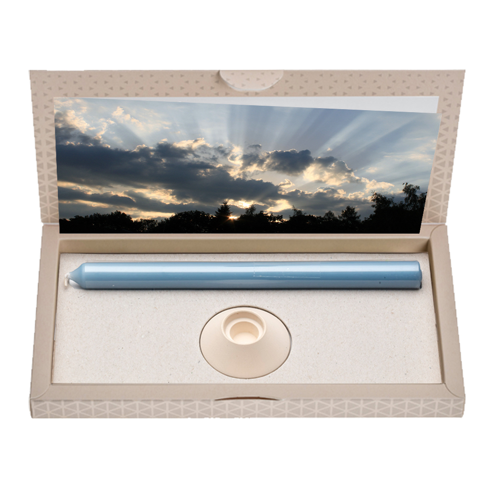 Leuchtender Himmel - Brieflicht,